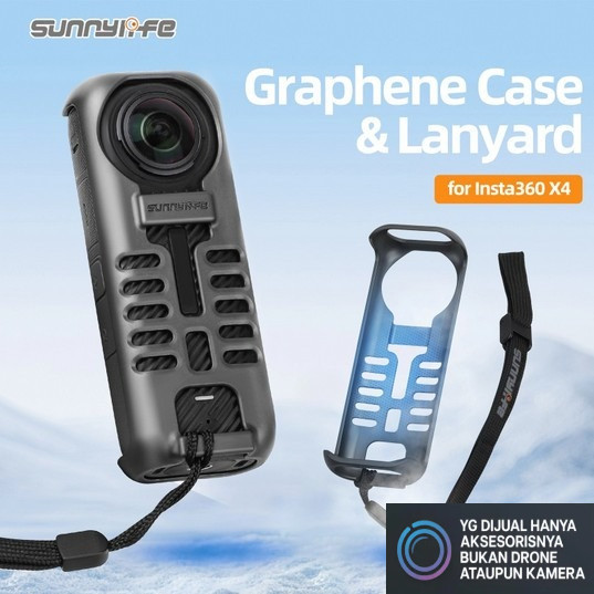 Sunnylife Graphene Case High Thermal Conductivity Protective Insta360 X4