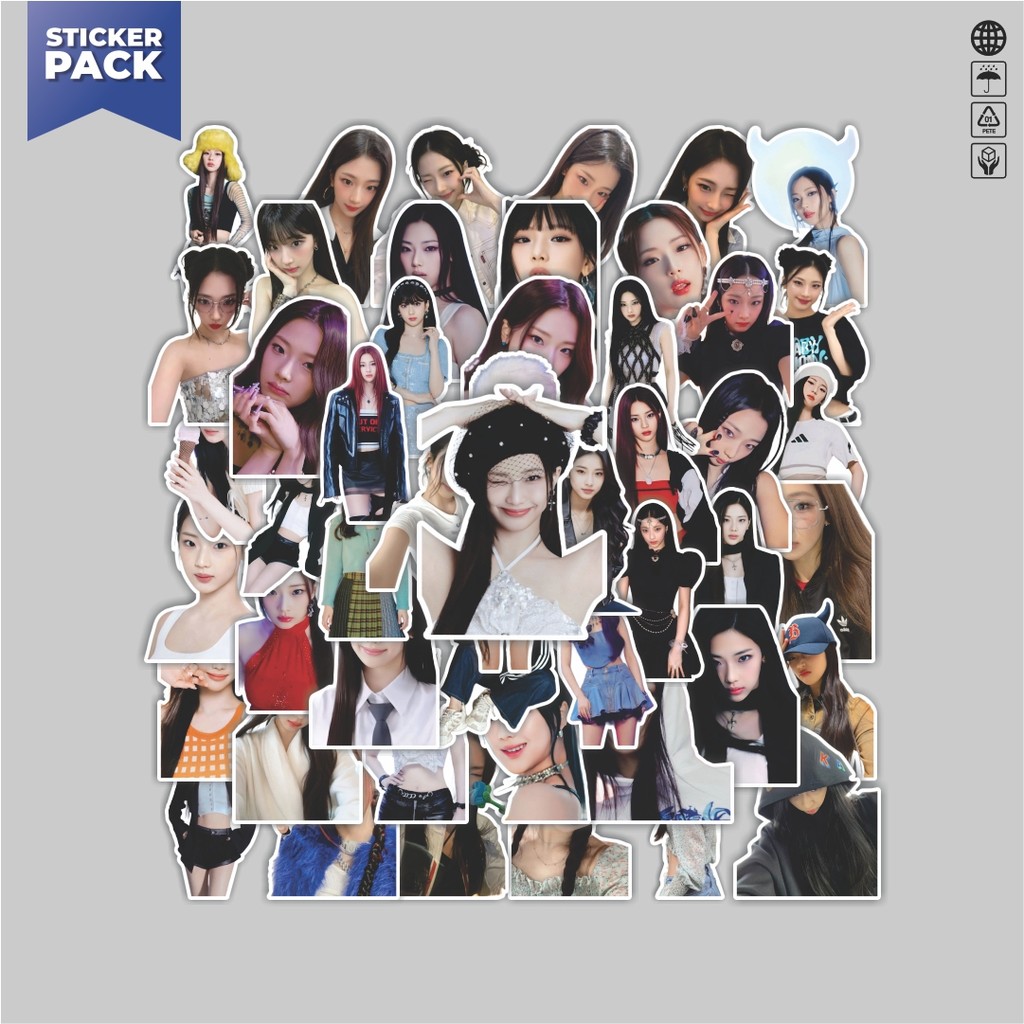 

[100PCS]Stiker Pack Stiker Baby Monster Baemon Ruka Aesthetic Vinyl Anti Air Dekorasi Sticker Laptop Buku Journal Koper Helm Casing HP Gitar Helm Skateboard