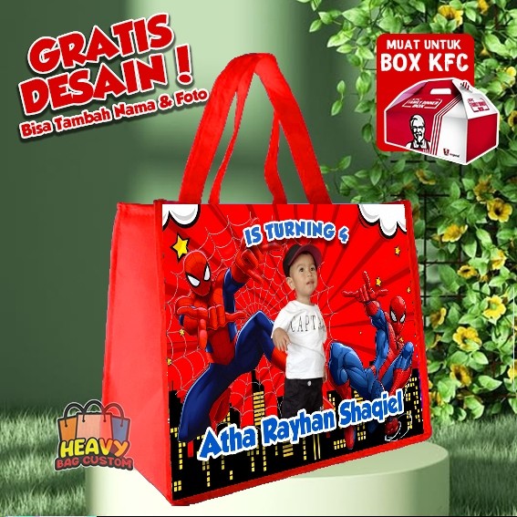 

Tas Ulang Tahun Anak Termurah Free Nama Foto Goodie Bag Souvenir Ulang Tahun Gratis DesainTambahNama