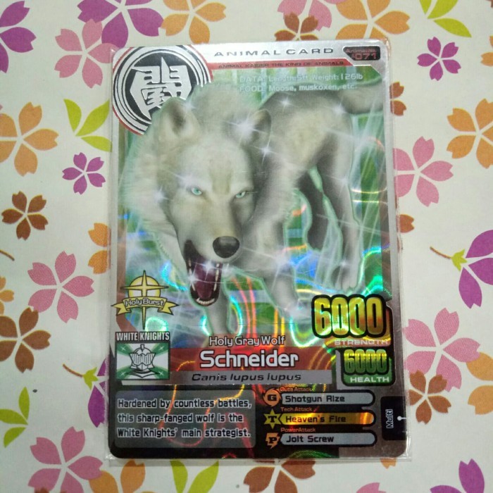 animal kaiser silver schneider versi 6