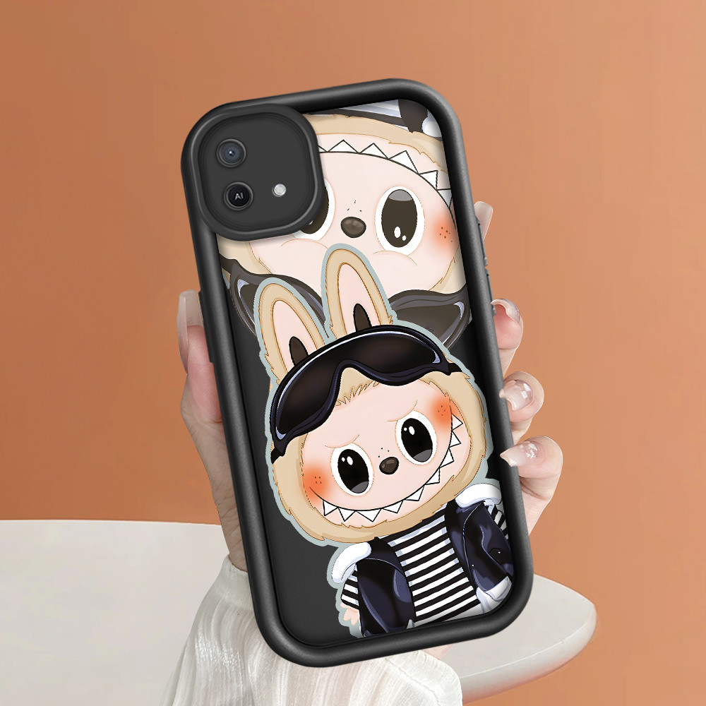 OPPO A16K A16E Case Softcase Case lucu Cassing Casing Hp Kesing Soft Kartun Cute Labubu 3286