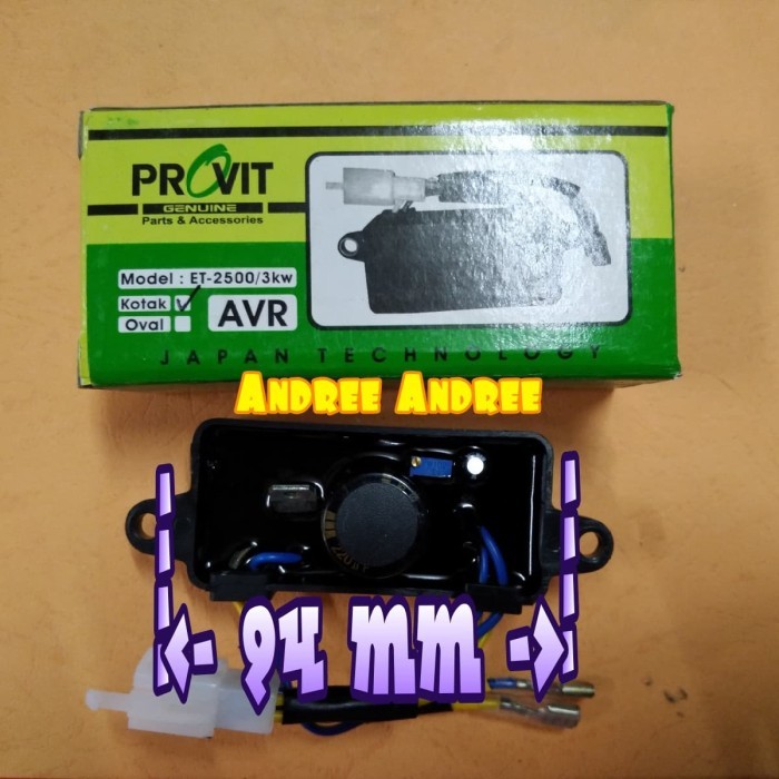 AVR Genset Bensin Petak Plastik 1500watt 2500watt 3000watt 4000 watt