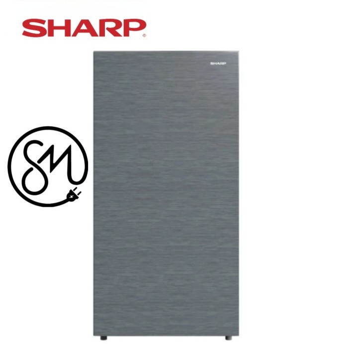 Kulkas Sharp 1 pintu SJ-X165M SG SR 165M SJX165 133 L Shine
