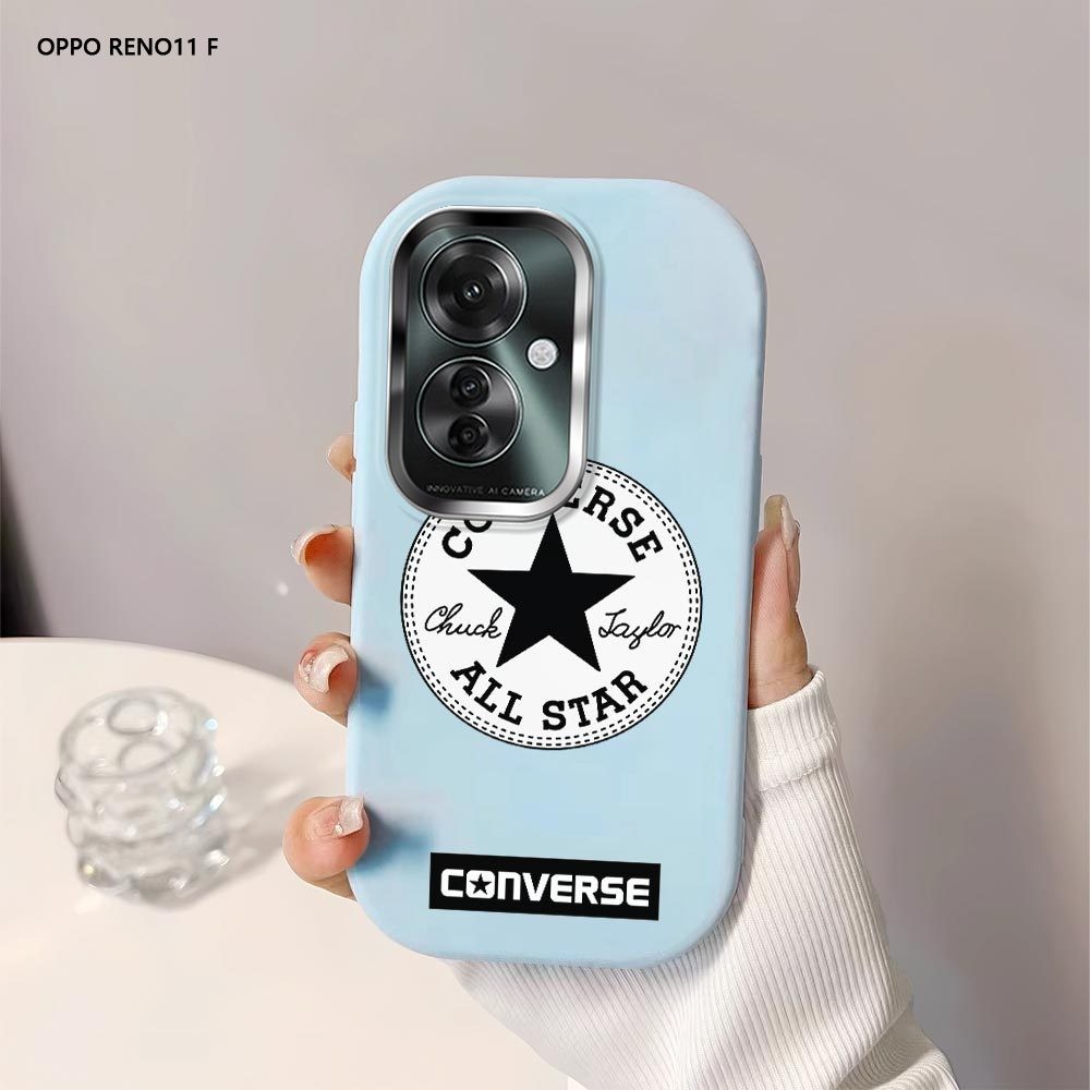Softcase Hp OPPO Reno11 F Reno7 Z 5G Reno8 T 5G Reno 8Z 7Z 5G Converse Pentagram Back Cover Case Sof