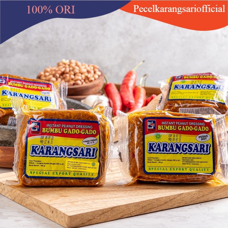 

Karangsari- Mixed Bumbu Gado-Gado (1 Pedas dan 1 Tidak pedas)