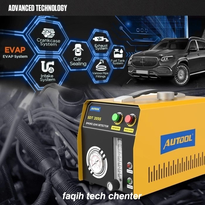 

Smoke Leak Detector SDT205 AUTOOL Car Detektor Asap Mobil Bocor EVAP