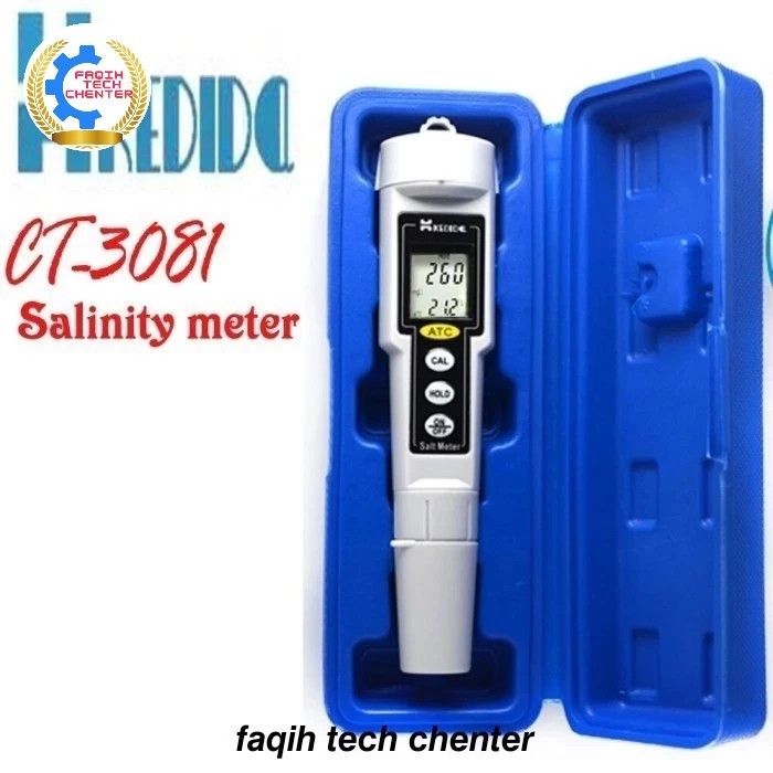 

Salinity Meter CT3081 Kedida 0-9999 mL CT-3081 Salt Garam Salinometer