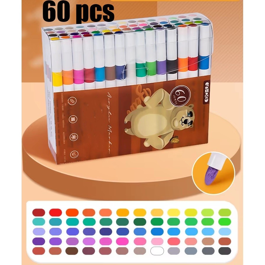 

Pen Marker Cat Graffiti DIY Kerajinan Acrylic Paint Marker Set