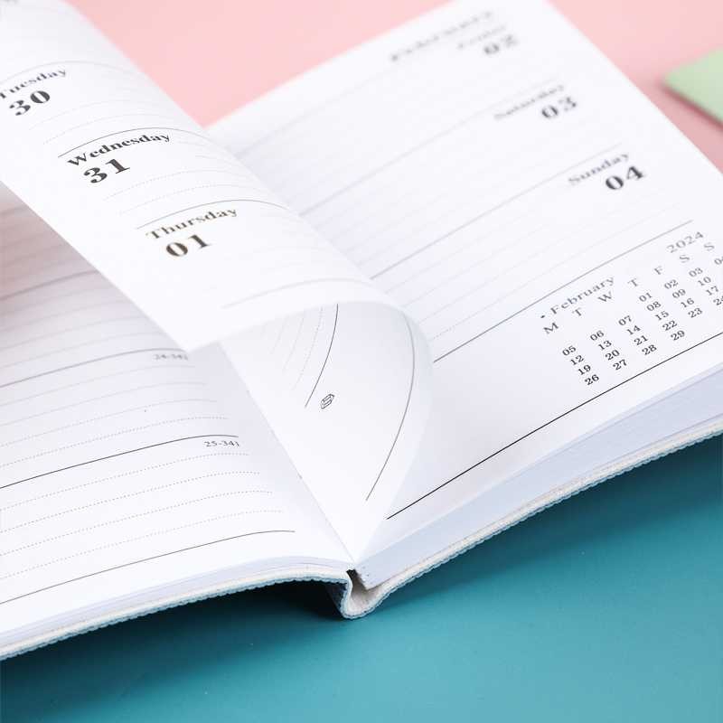 

LATHIFSHP MINKYS Buku Agenda Softcover Monthly Planner Notebook 120 Halaman - MK24