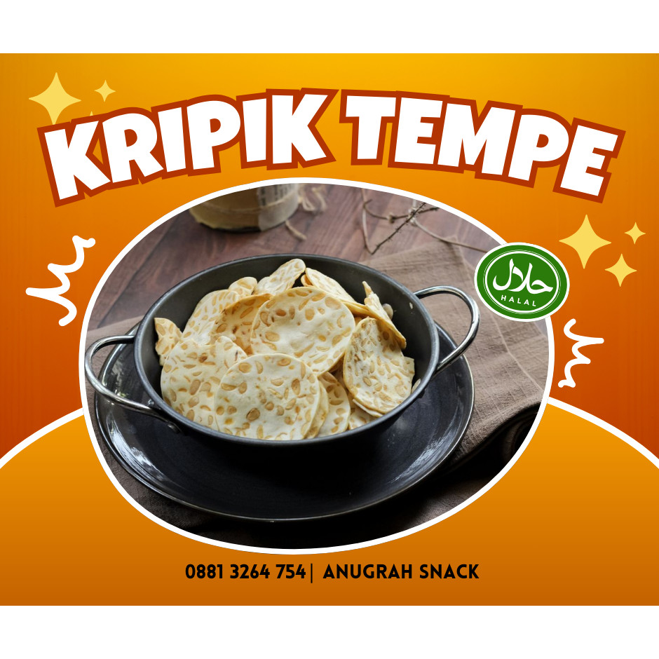 

Kripik Tempe Crispi Enak Lezat Termurah