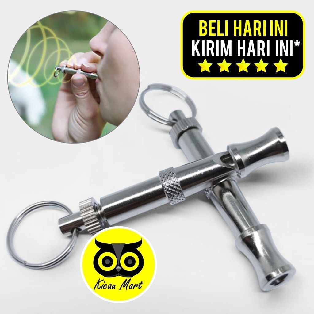 KICAU MART
 PLUIT ULTRASONIC WHISTLE PELUIT LATIH HEWAN BURUNG ANJING ELANG FALCONRY PARROT FULL STA