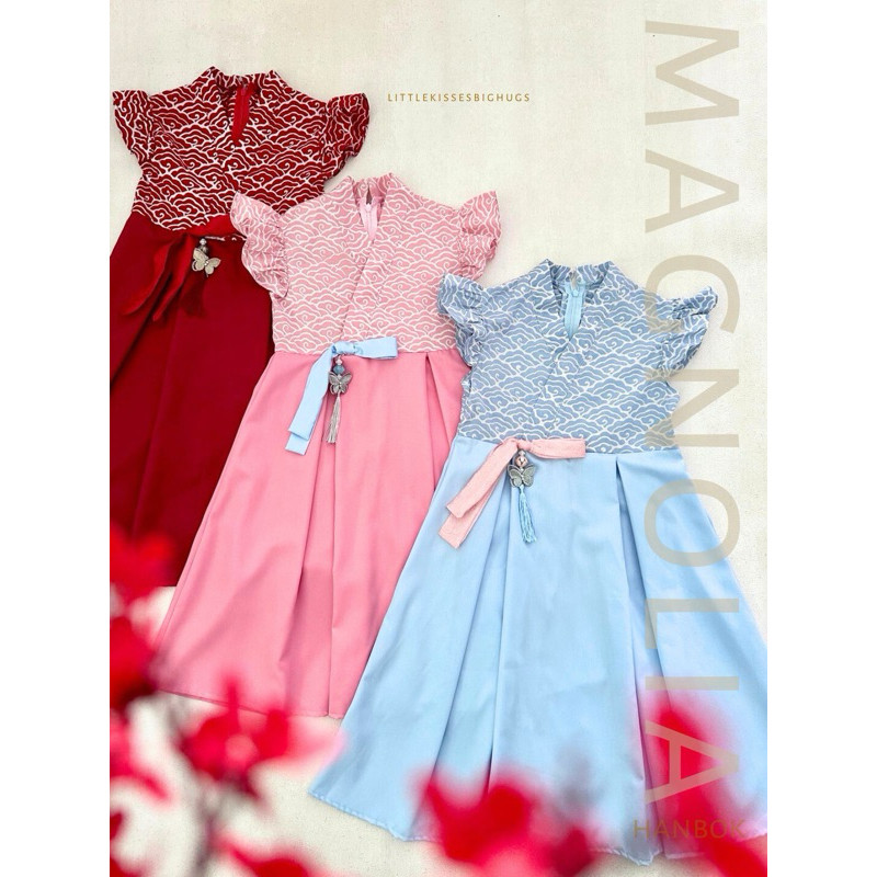 Littlekisses: Magnolia Hanbok (dress batik model hanbok modern)