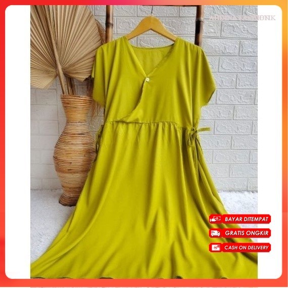 DASTER RAYON KIMONO PENDEK POLOS DASTER RAYON BUSUI