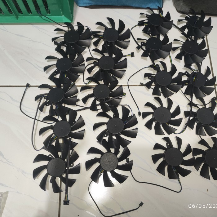 Fan Vga 75mm / 85mm 4pin universal EVGA Gtx RX  Taiwan - 85mm v2