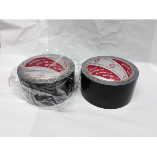 

Lakban kain hitam 2 inch x 11 meter / cloth tape 48mm x 11 meter