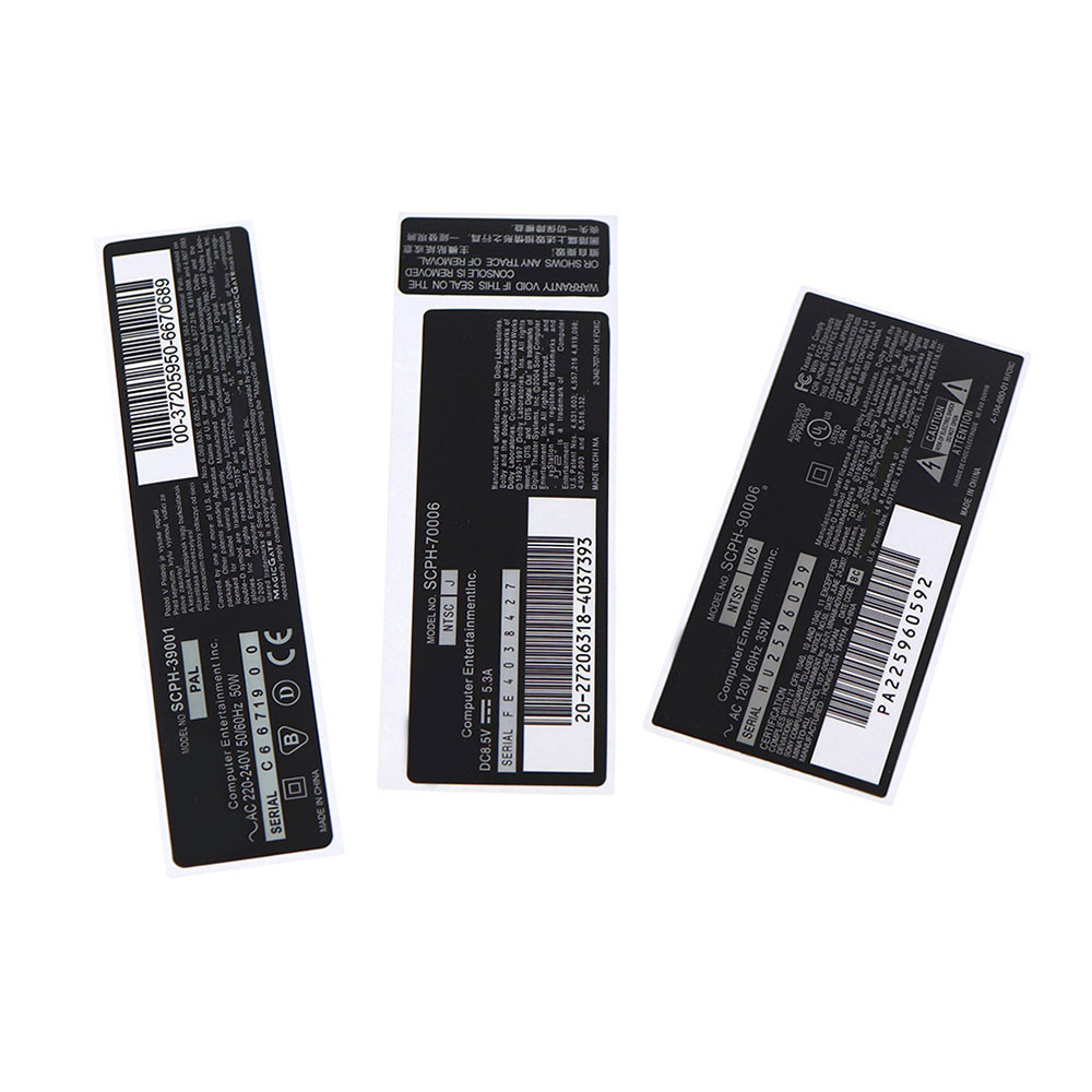

JCD 1piec Security Seal Sticker Label For PS2 Console 3W 7W 9W 30000 70000 90000 SCPH-39001 SCPH-70006 Controller Warranty Seals
