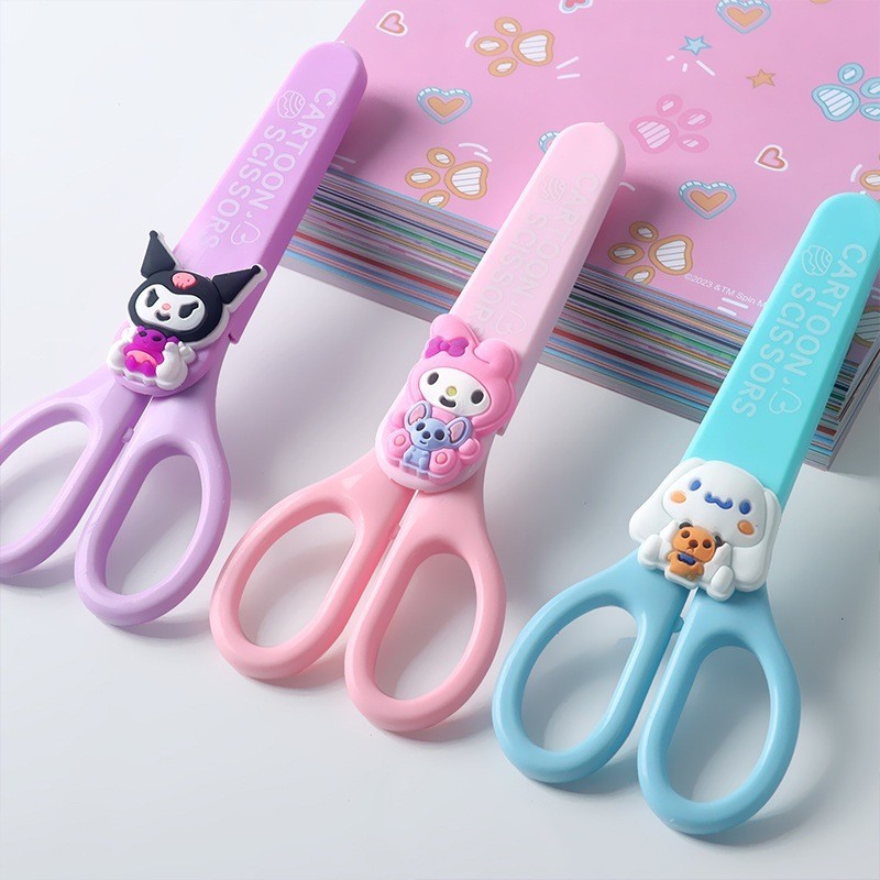 

Gunting Sanrio Karakter Lucu Alat Tulis Anak Sekolah Kartun Diy Kertas Tangan Kantor ATK Scissors Mini