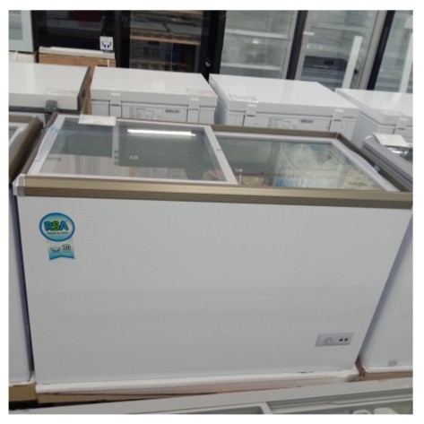 CHEST FREEZER RSA 320 KACA SLIDING / FREEZER KACA GESER
