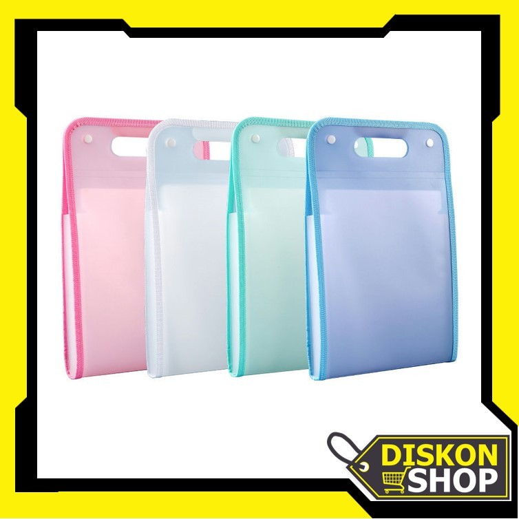 

Diskon Shop - S6484 Tas Dokumen Transparan 13 Sekat / Map File Handle Polos