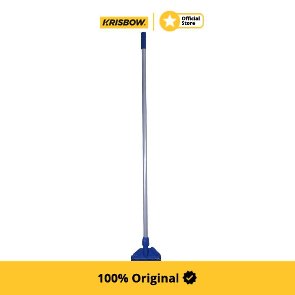Krisbow Gagang Pel Aluminium Tongkat Mop, Stik Pembersih, Handle Pel, Batang Mop