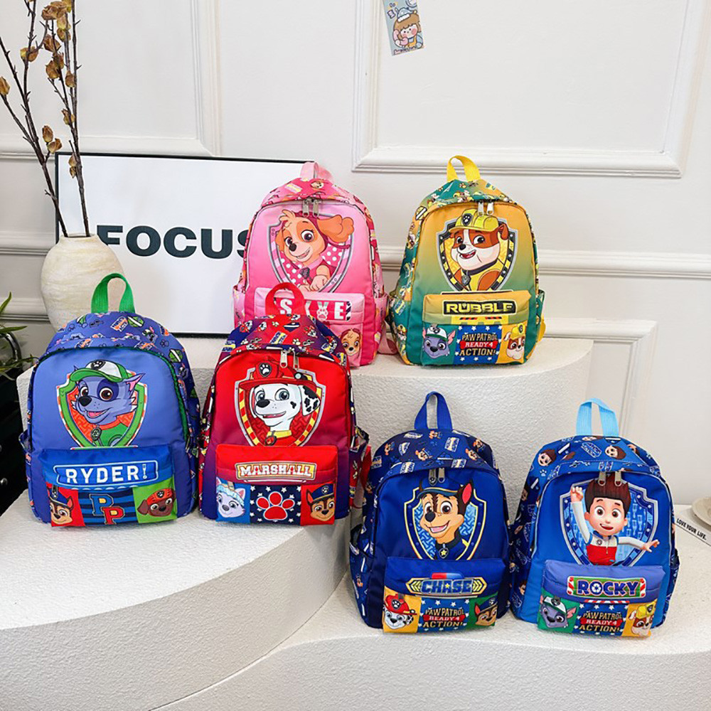 

PAW Patrol Children's School Bag Large Capacity Cartoon Travel Bag Casual Satchel For 3-6Y Fashion Backpack Gifts For Boys Girls
