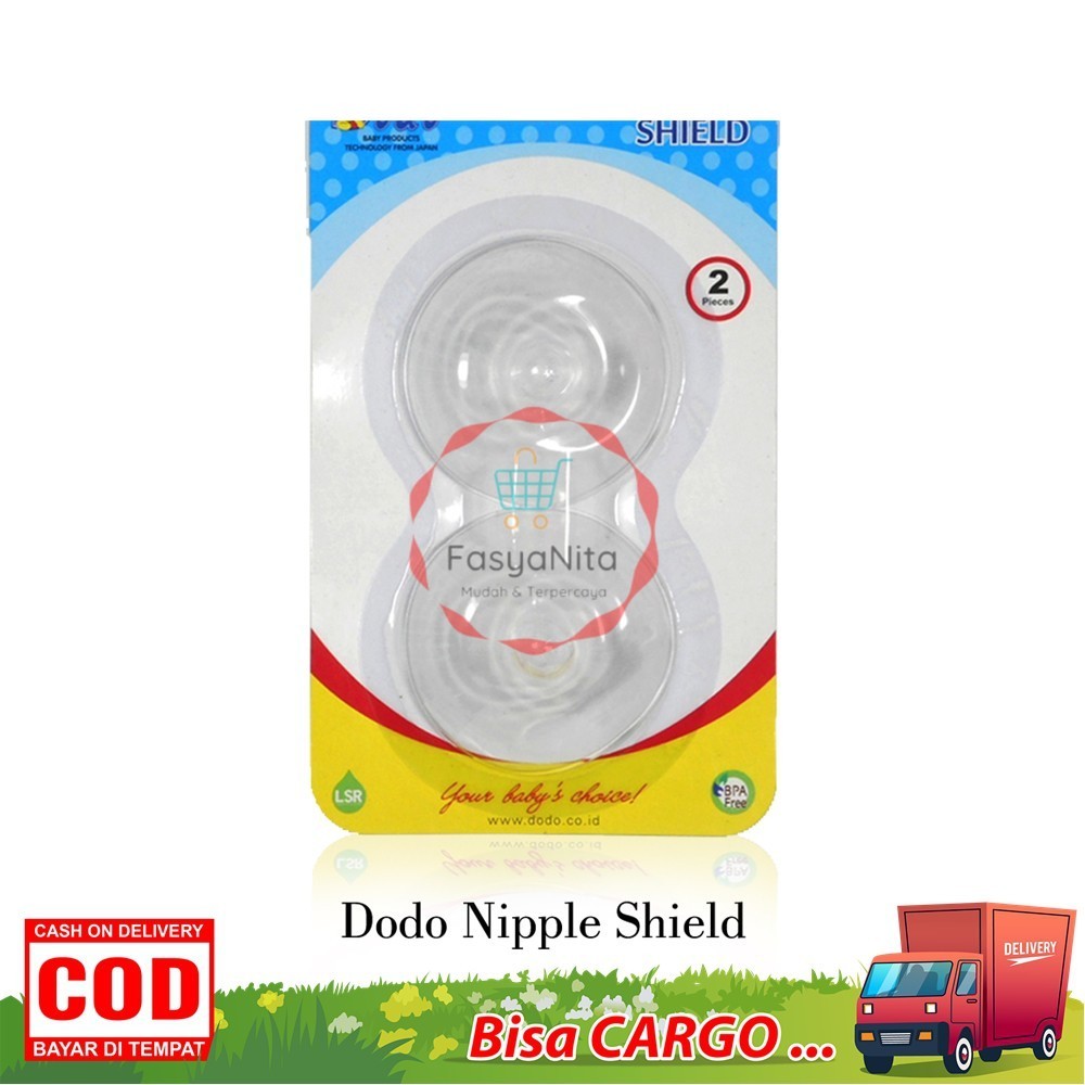 Dodo Nipple Shield Penyambung Puting untuk Ibu Menyusui saat memberi ASI - Fasyanita Denpasar