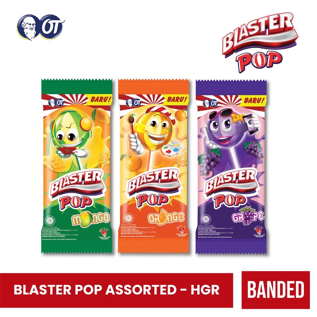 

BLASTER POP ASSORTED - [HANGER]