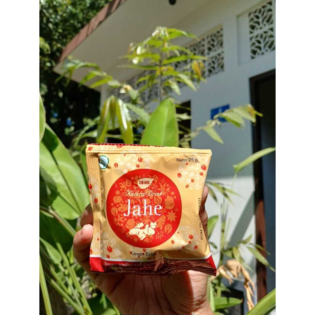 

amu IBOE - Natural Drink JAHE WANGI 25gr x 10Sachet / Jamu Tradisional