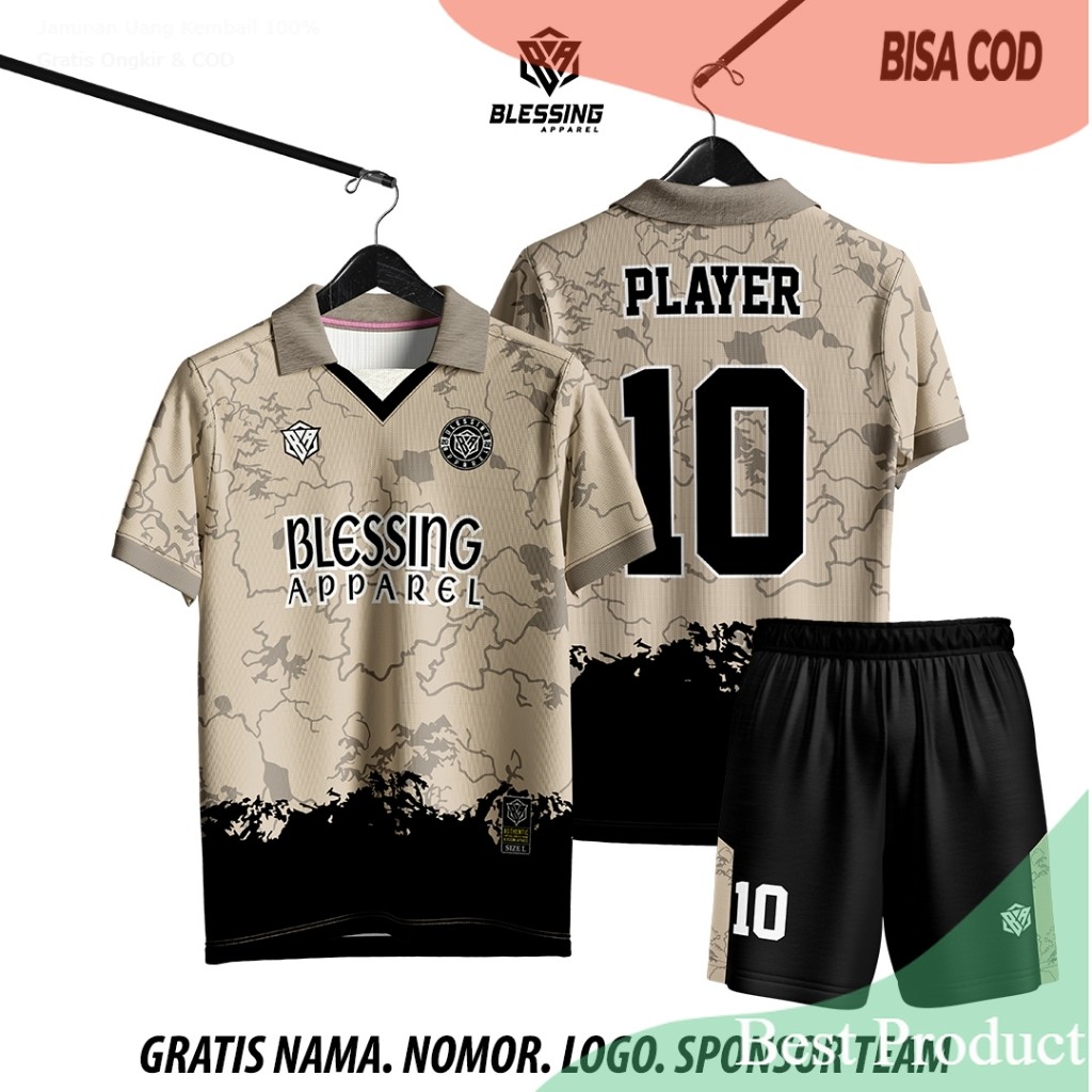 Jersey futsal printing jersey bola jersey retro jersey volly jersey custom nama nomor  (bisa satuan)