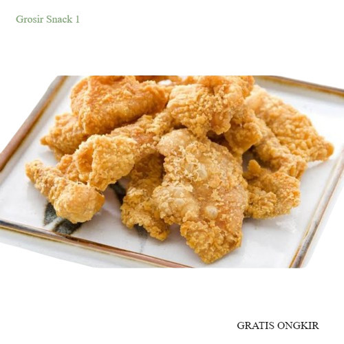 

kulit krispi ayam kulit ayam pedas kulit ayam crispy kerupuk kulit ayam 500gram
