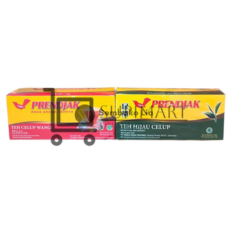 

Teh Celup Prendjak Kotak 50gr Isi 25 Kantong
