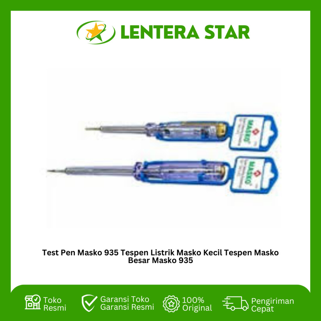 Test Pen Masko 935 Tespen Listrik Masko Kecil Tespen Masko Besar Masko 935