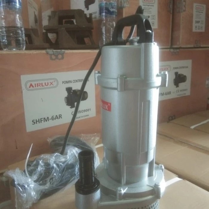 POMPA CELUP SUBMERSIBLE AIR KOTOR/AIR LAUT 250WATT AIRLUX