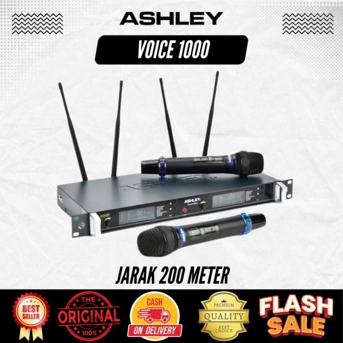 Mic Wireless Ashley Voice 1000