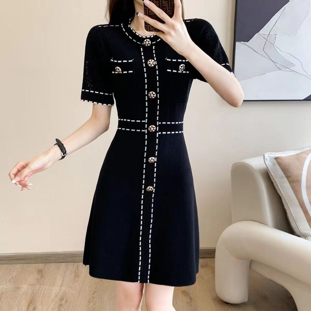 NANA midi dress rajutan wanita