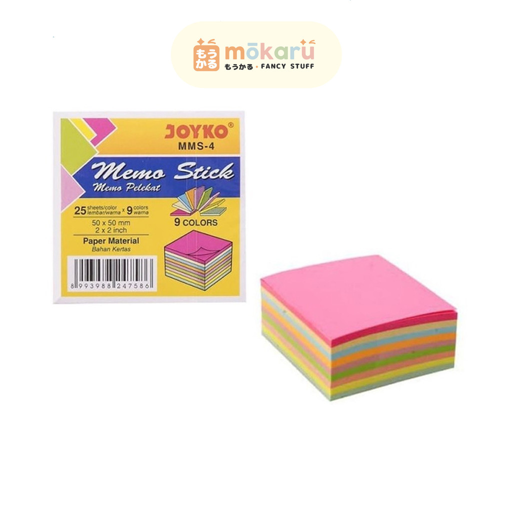 

Joyko Memo Sticky Notes MMS 4 / MMS4 memo tempel