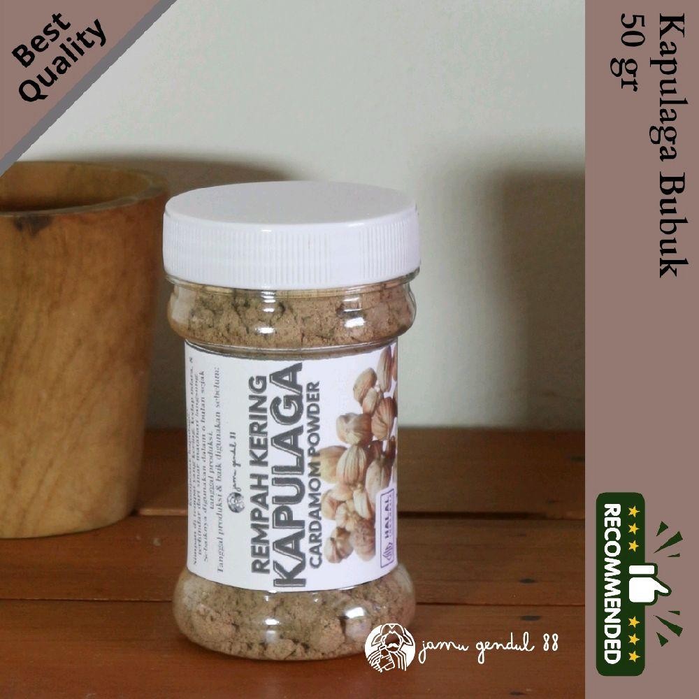 

Kapulaga Jawa Bubuk - Cardamom Powder - High Quality Spice Powder by Jamu Gendul 88