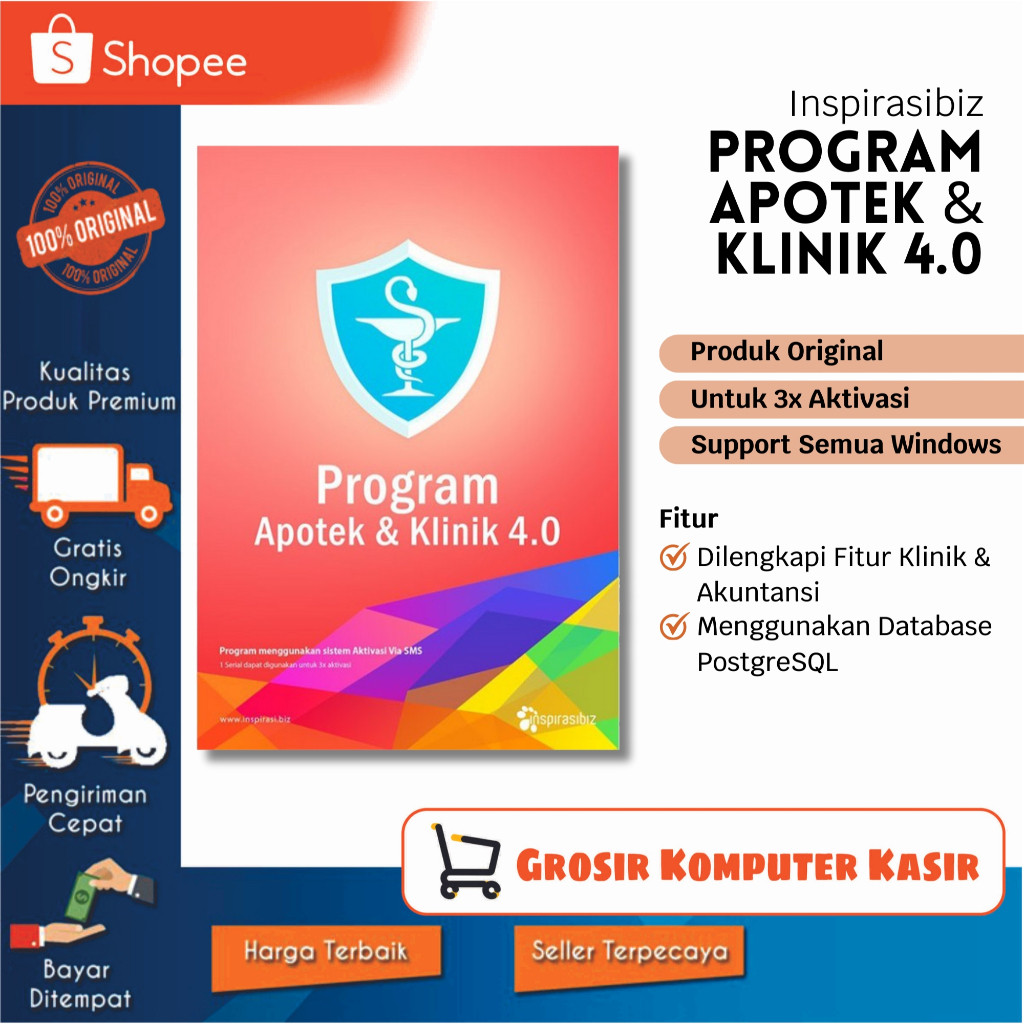 Program Apotek & Klinik 4.0 | Software Apotek dan Klinik | Inspirasibiz