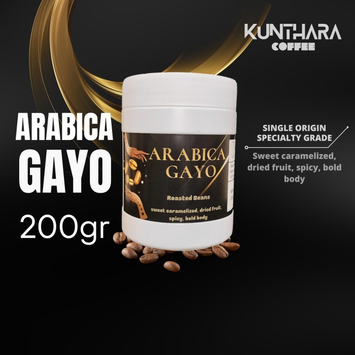 

[PROMO TERBAIK] Kopi Arabica Gayo Aceh - 200gr I Biji/Bubuk - giling kasar