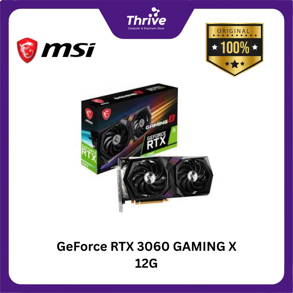 GeForce RTX 3060 GAMING X 12G