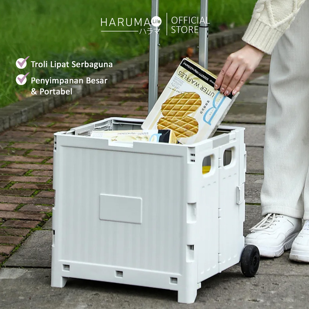 HRM - Troli Lipat Serbaguna YN8821 / Rak Troli / Rak Belanja / Troli Lipat Serbaguna / Troli Lipat /