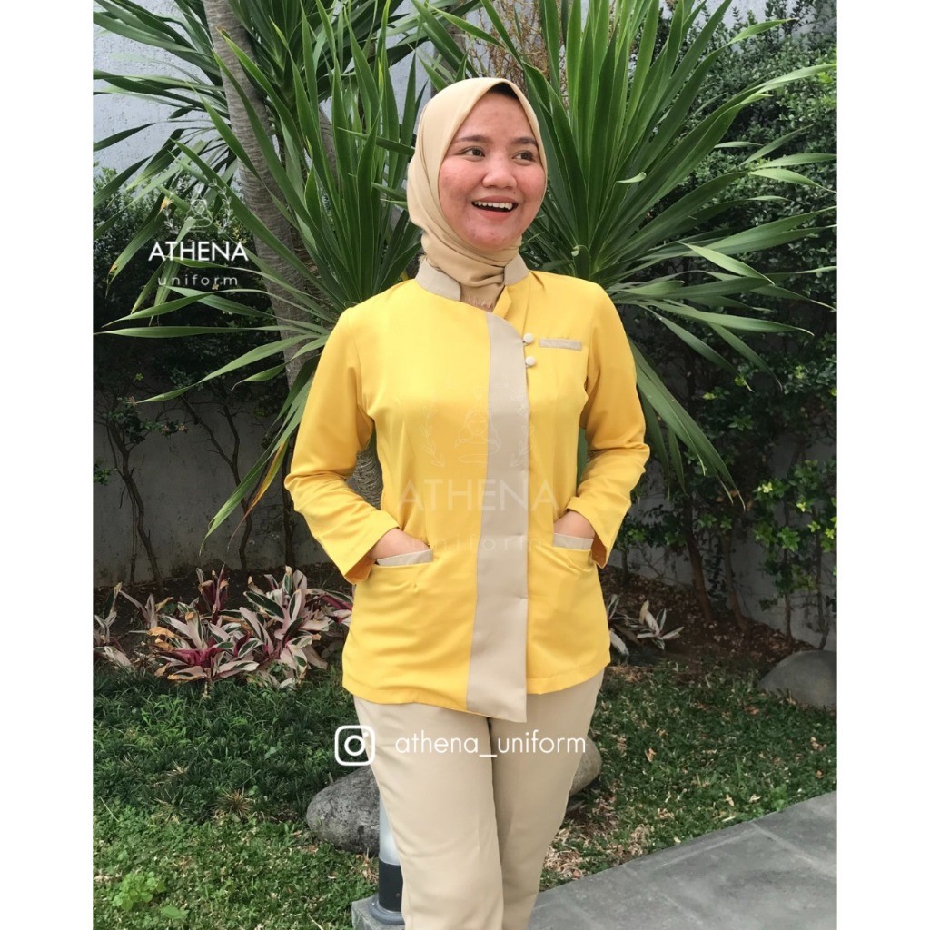 New Baju Seragam PERAWAT / Seragam JAGA / Seragam DOKTER / Baju Jaga Dokter / Perawat / DOCTOR SCRUB