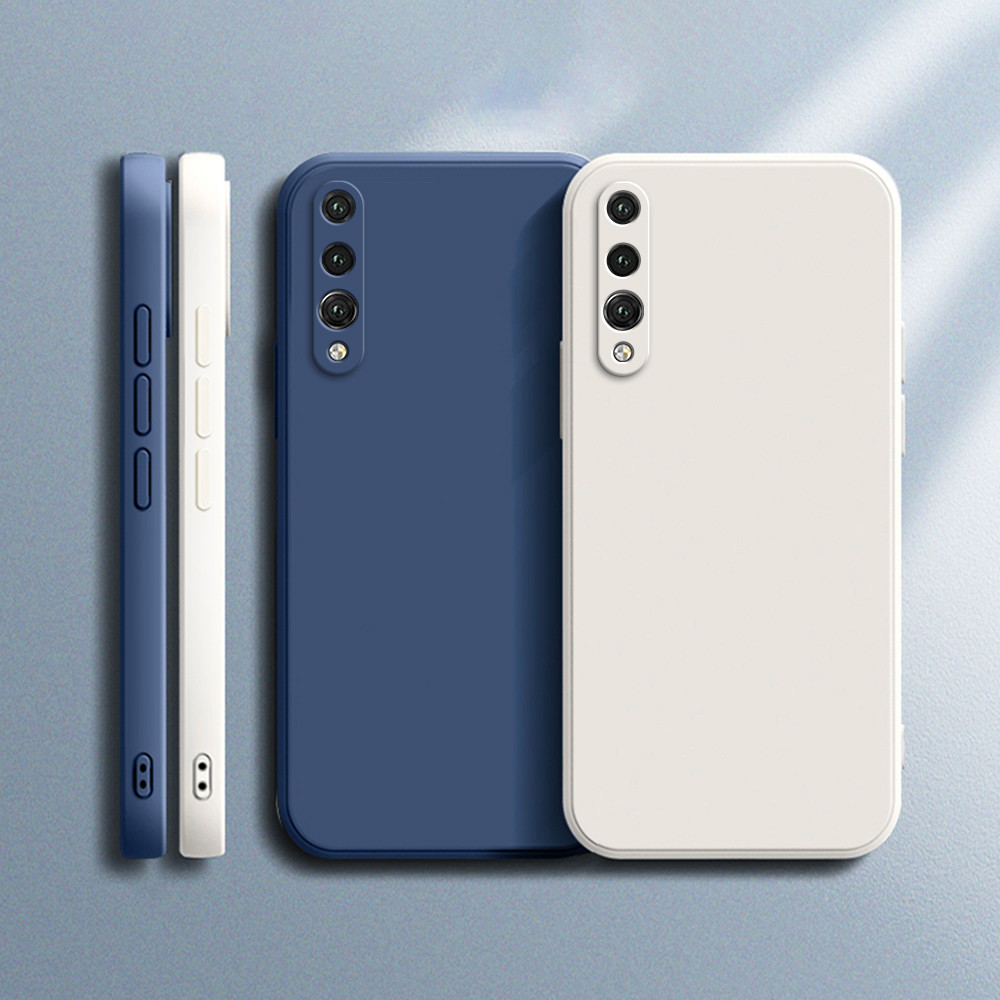 Phone Accessorie Back Cover for Huawei P20 Pro Lite P20Pro Funda Soft Liquid Silicone Shockproof Cam