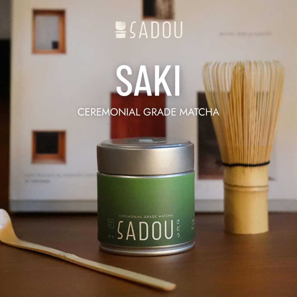 

Saki Ceremonial Grade Matcha Powder 30 g - Sadou Seicha