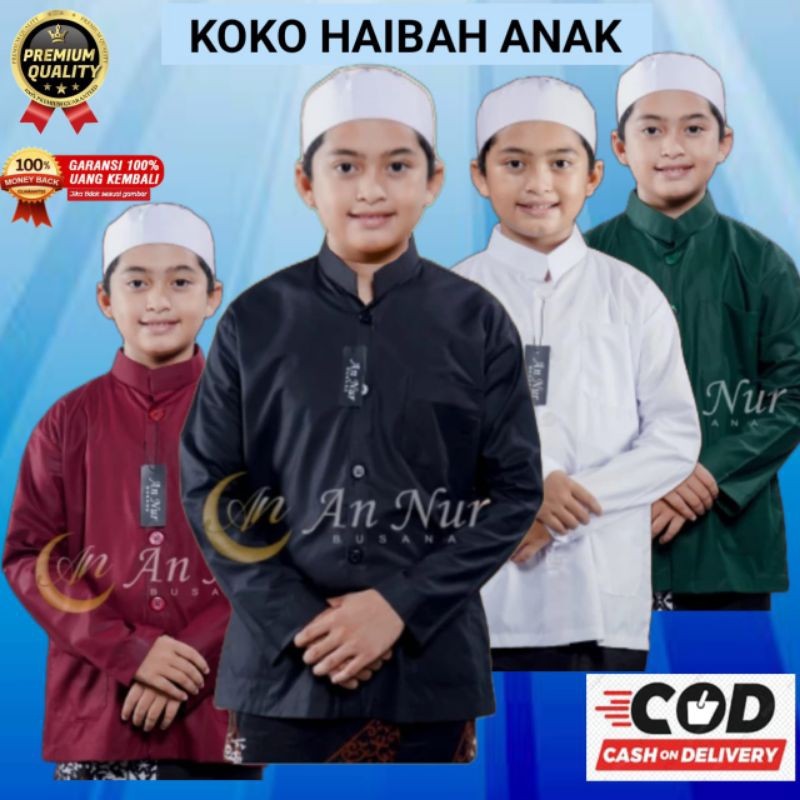 KOKO HAIBAH POLOS ANAK