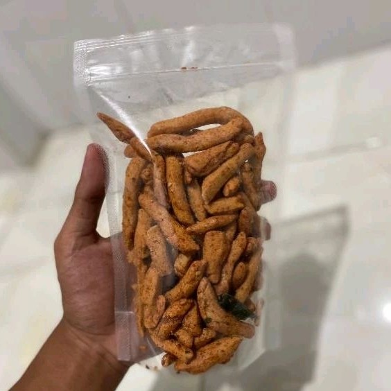 

Basreng Pedas Daun Jeruk Gurih Renyah 150 gram