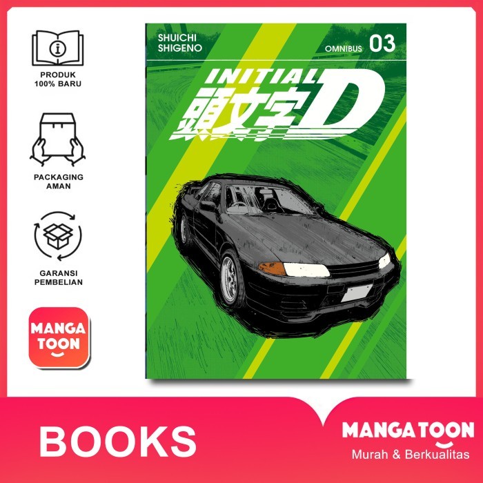Komik Initial D Omnibus 3 by Shuichi Shigeno - MangaToon