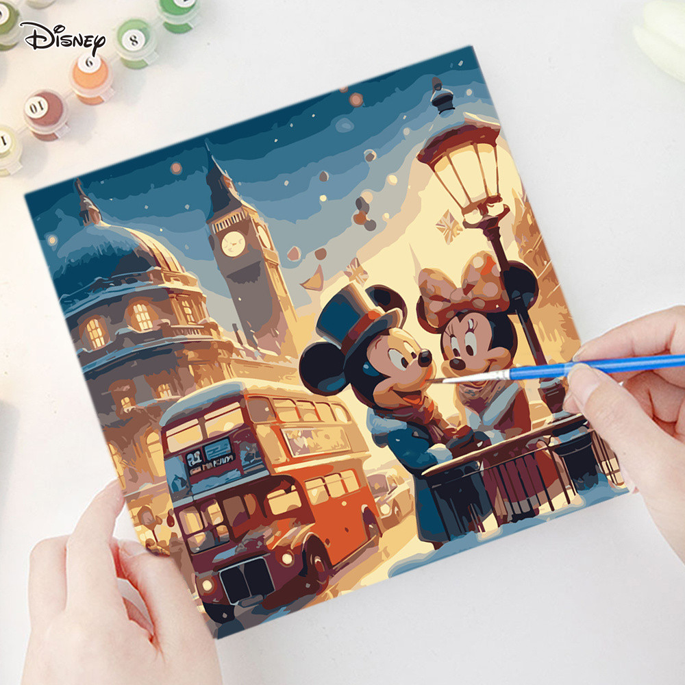 

Disney Animal Paint by Numbers No Frame Handpainted Painting Art Mickey Mouse DIY Home Bedroom Wall Artwork No Framed
