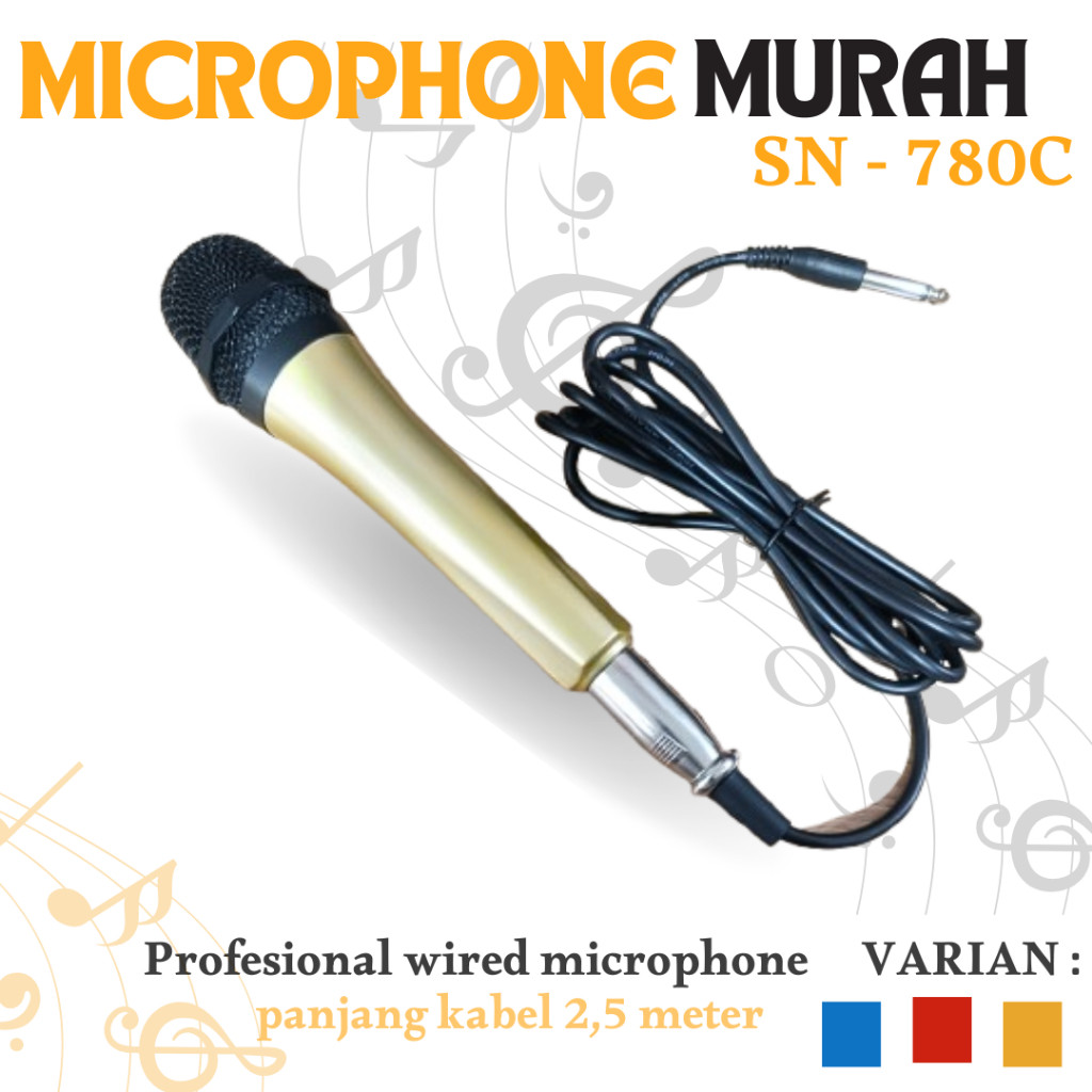 MIC SONY /MICROPHONE SONY /MIC KARAOKE MUSIK/MIC MASJID MIC SONY 790 PRO