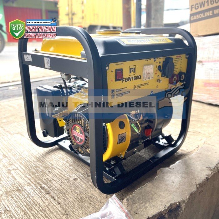 Mesin Genset Las Bensin Gasoline Welder FIRMAN FGW 160 Q 800watt 160A